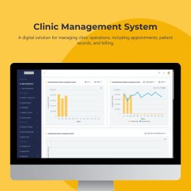A digital solution for managing clinic operations, including appointments, patient record and billing